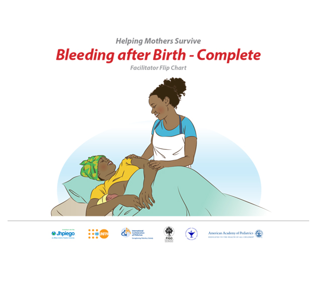 Bleeding After Birth Flip Chart (front cover)
